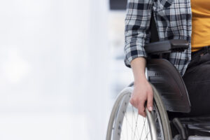 Person with wheelchair
